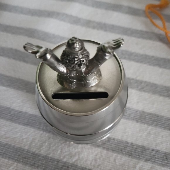 Royal Selangor, BNIB, Pewter Clown Barrel Coin Bank - Picture 12 of 14